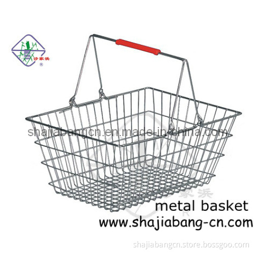 Wire Basket With Double Handles